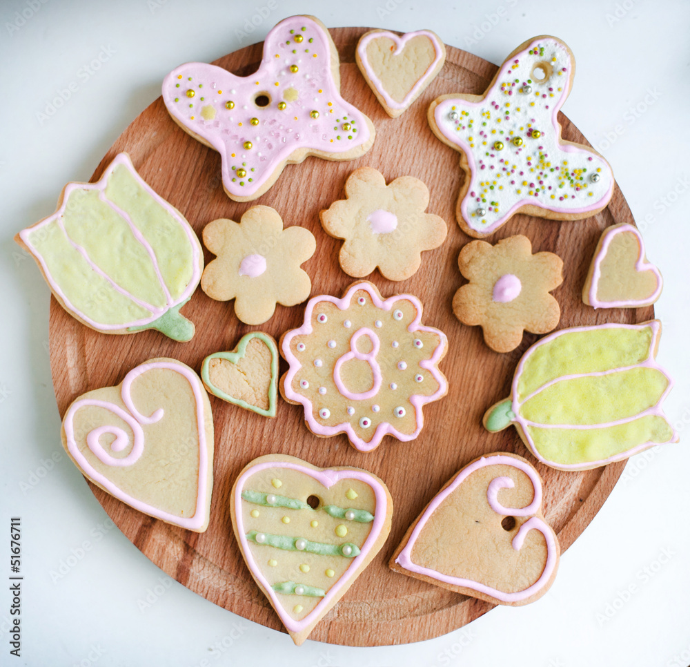 sweet cookies different sorts sweet cookies different sorts