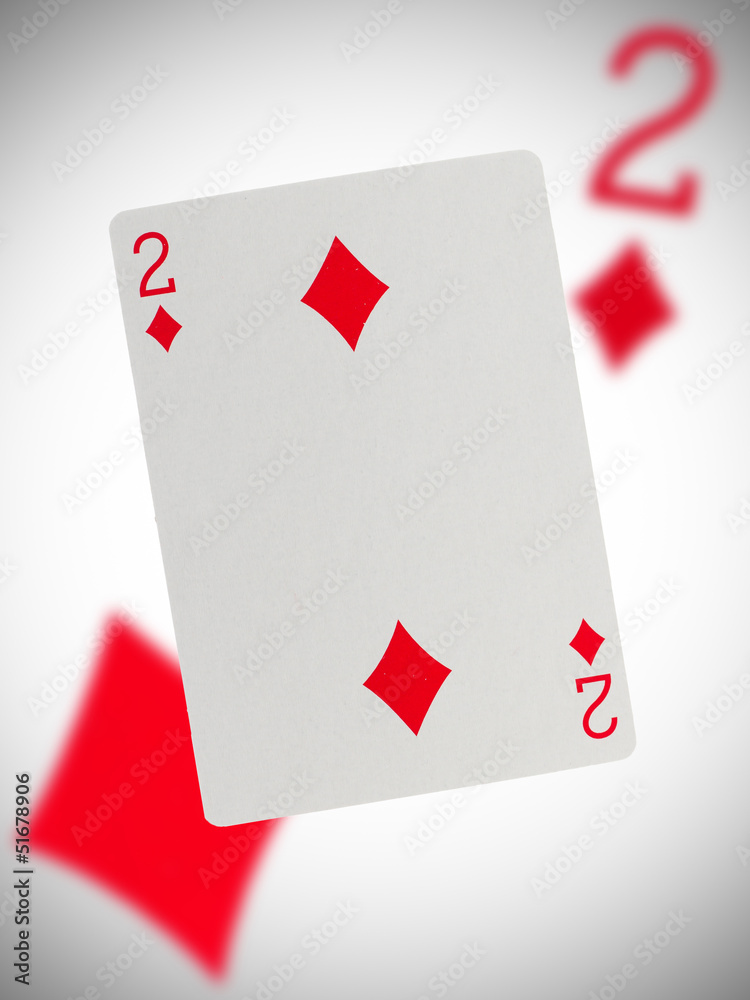 Playing card, two
