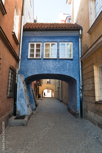 small street on the old  Warsaw #51682181