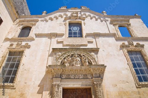 Church of St. Maria degli Angeli. Lecce. Puglia. Italy.