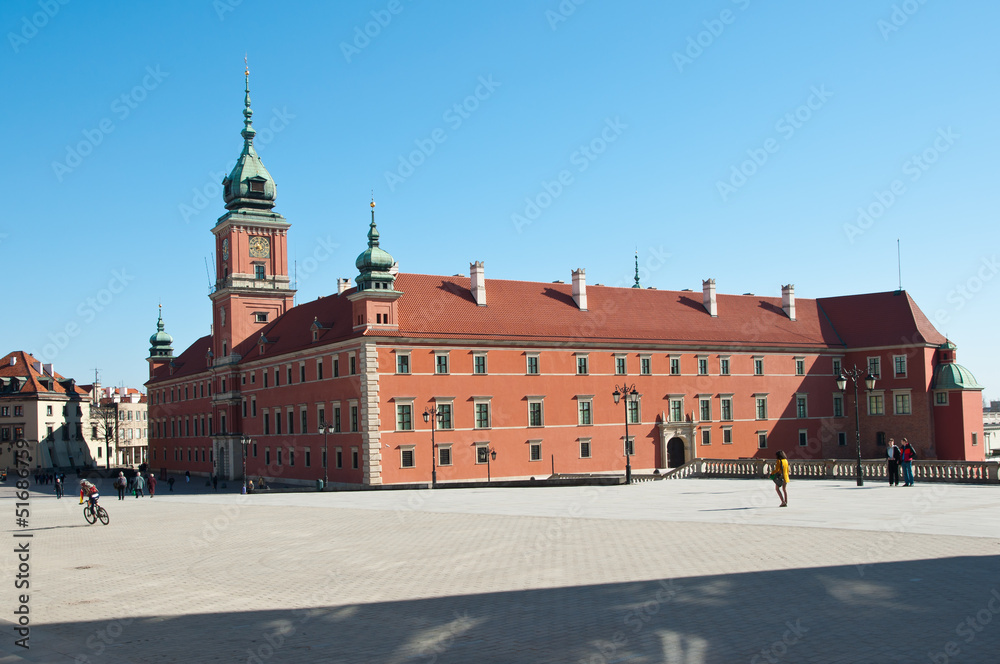 Fototapeta premium Royal Castle in Old Town Warsaw
