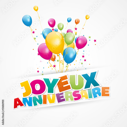 carte d'anniversaire