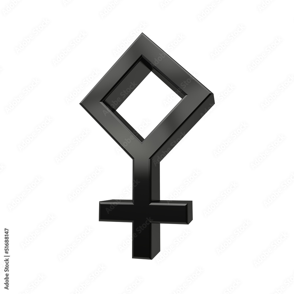 Obraz premium Zeichen Symbol Kreuz