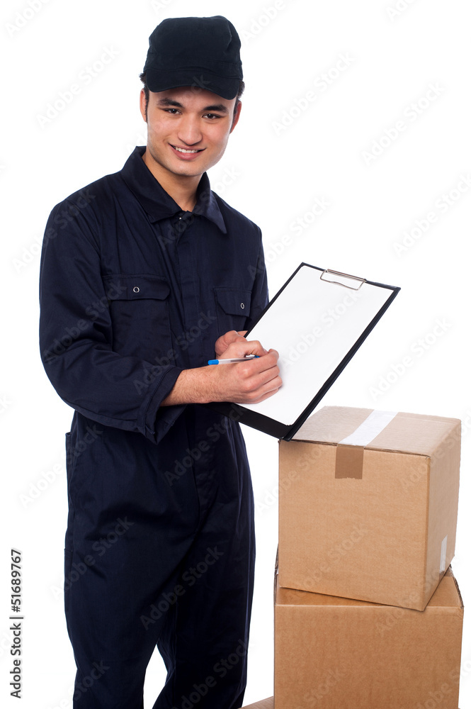 Please sign here, confirmation of goods received Please sign here, confirmation of goods received