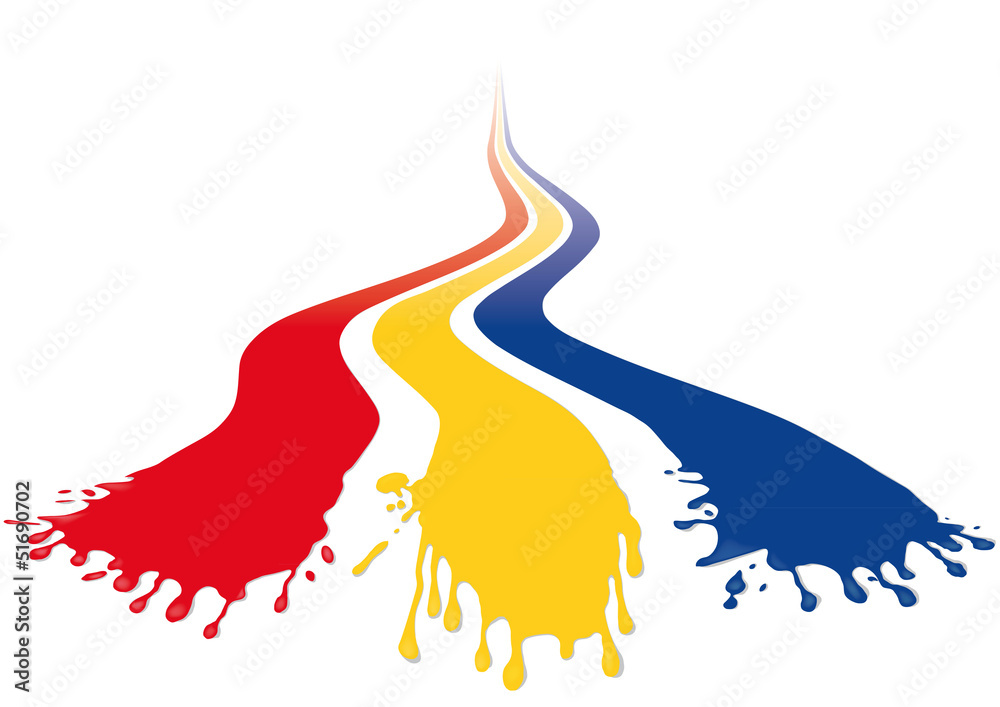 strisce di colori