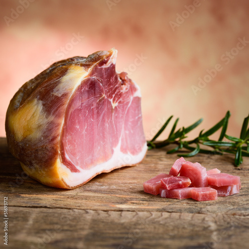 prosciutto crudo photo