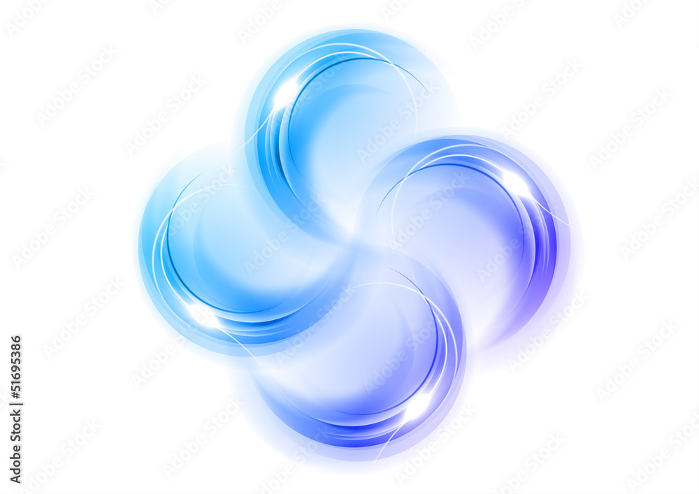 abstract quarterfoil