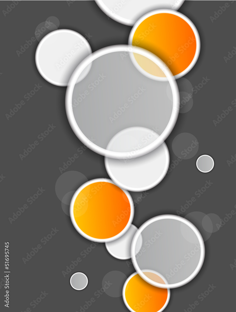 Abstract background with circles