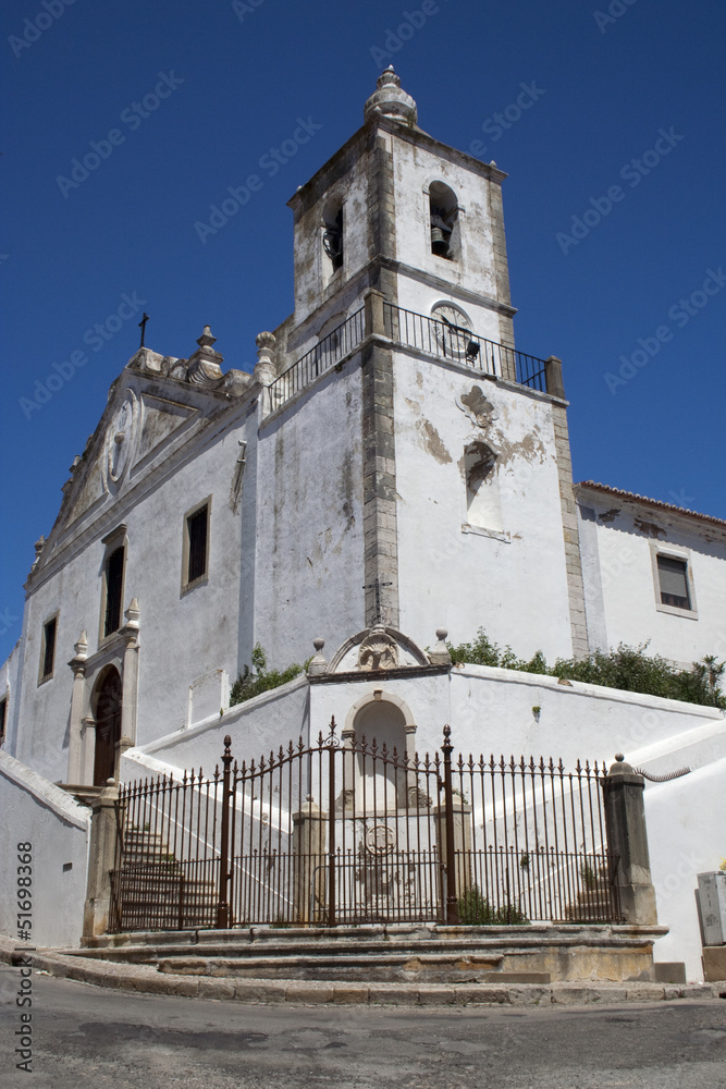Fototapeta premium Church of St. Sebastian (Igreja de Sao Sebastiao) Lago, Portugal