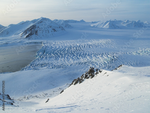 Arctic glacier - Spitsbergen, Svalbard