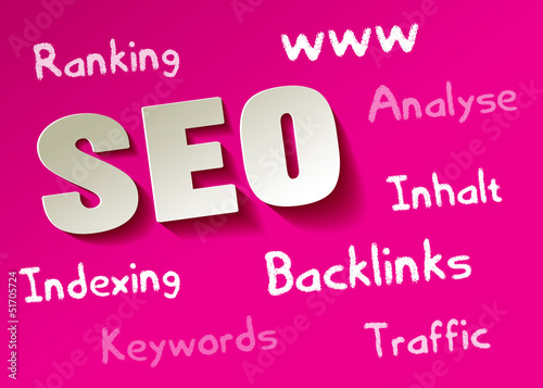 SEO Papier Hintergrund Pink