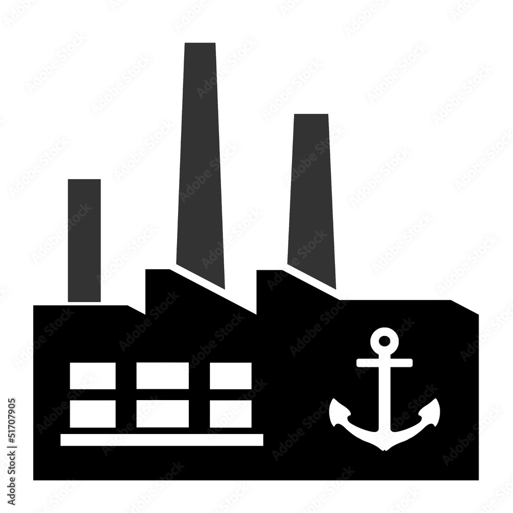 Ancre dans une usine Ancre dans une usine