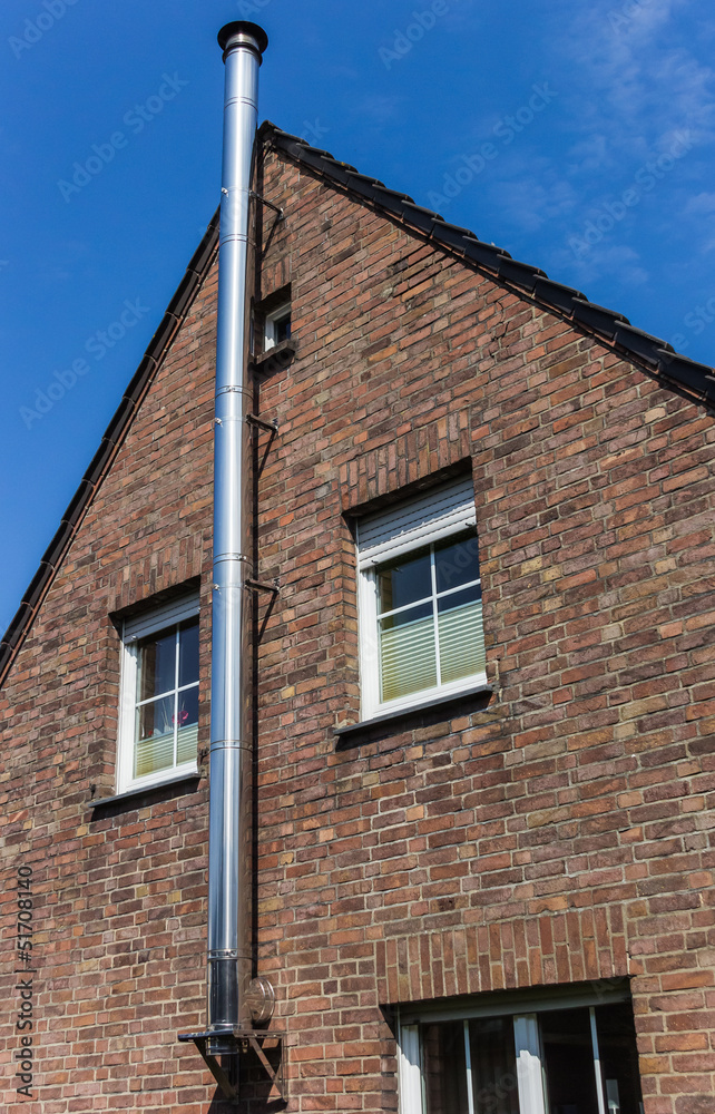 Obraz premium Metal chimney