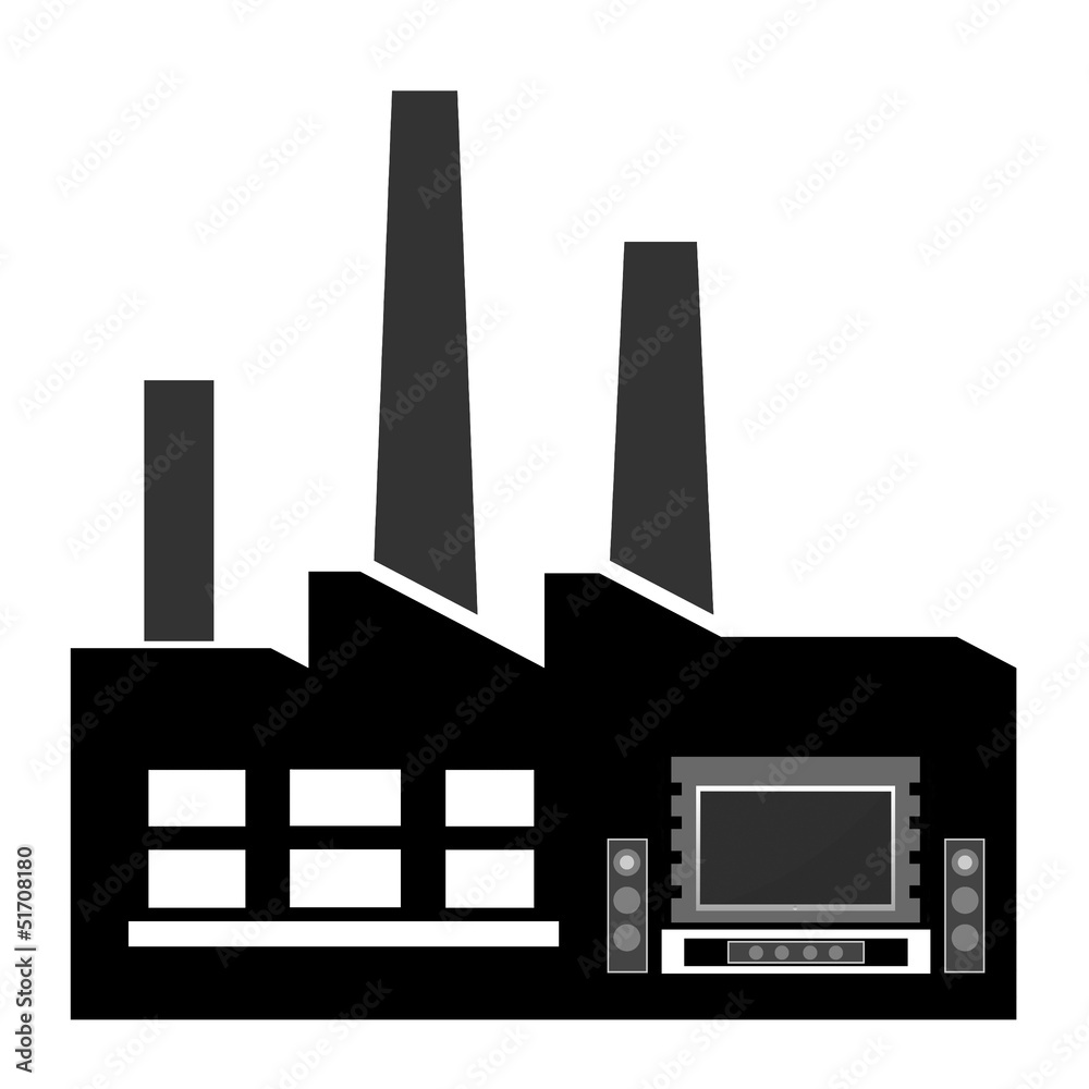 Home cinéma dans une usine Home cinéma dans une usine