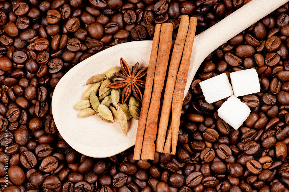 Obraz premium Coffee beans