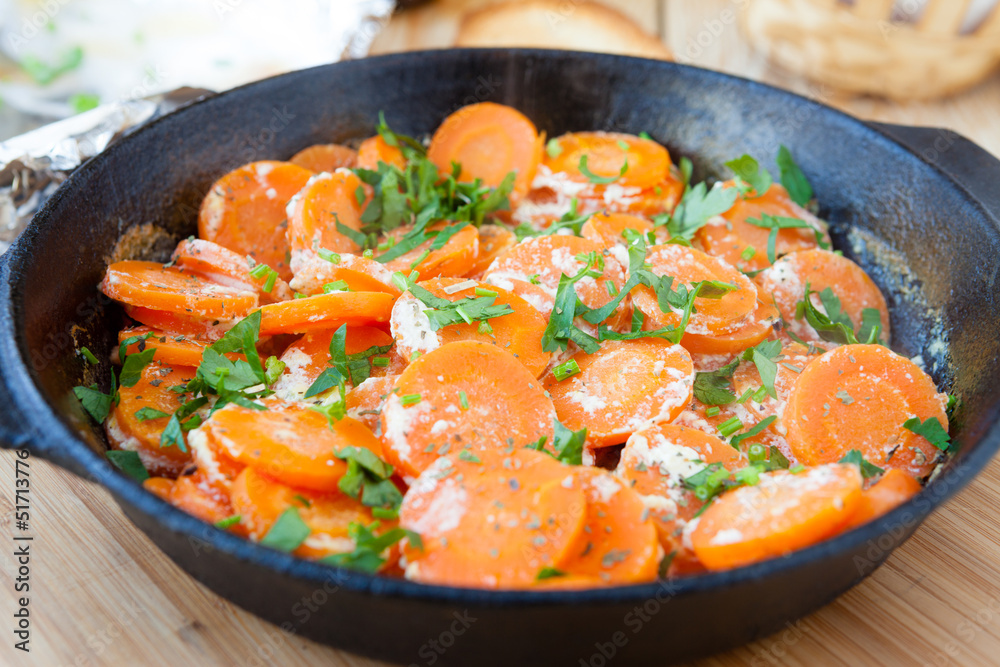 carrots with yoghurt, baked in the oven carrots with yoghurt, baked in the oven
