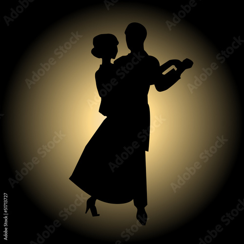 Slow ballroom dance