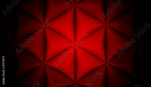 Polygonal red background
