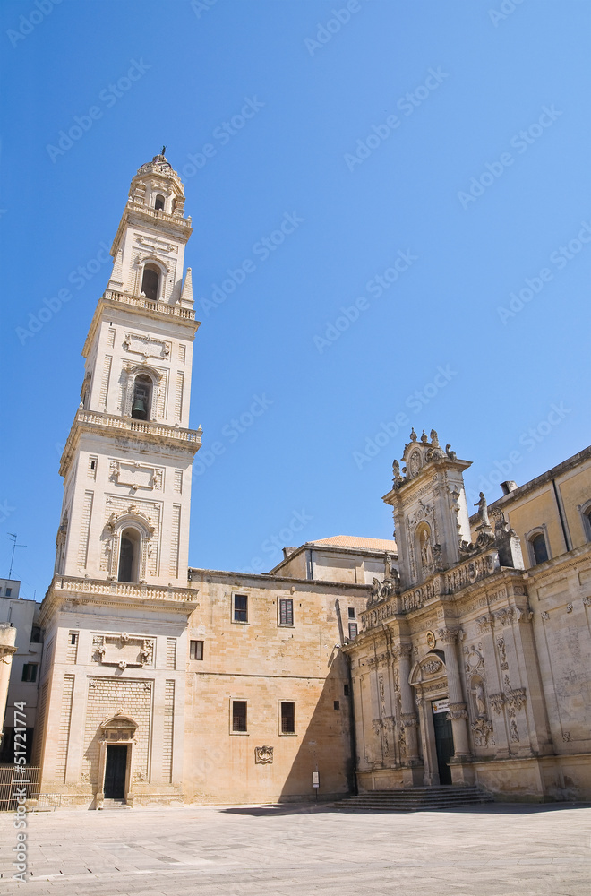 Duomo Church. Lecce. Puglia. Italy.