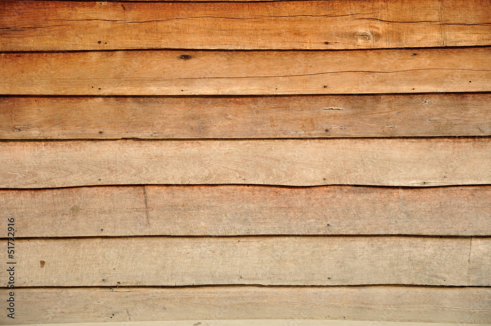 Naklejka premium Plywood wall background texture.