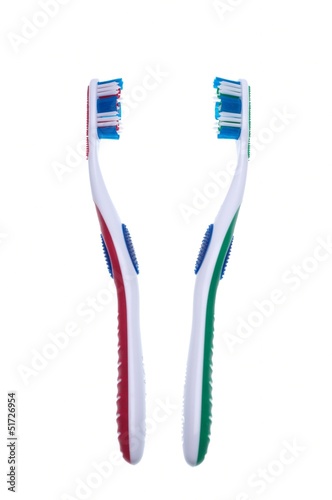 Two toothbrushes