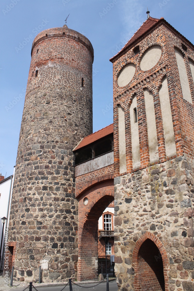 Mittelalterliches Stadttor in Jüterbog