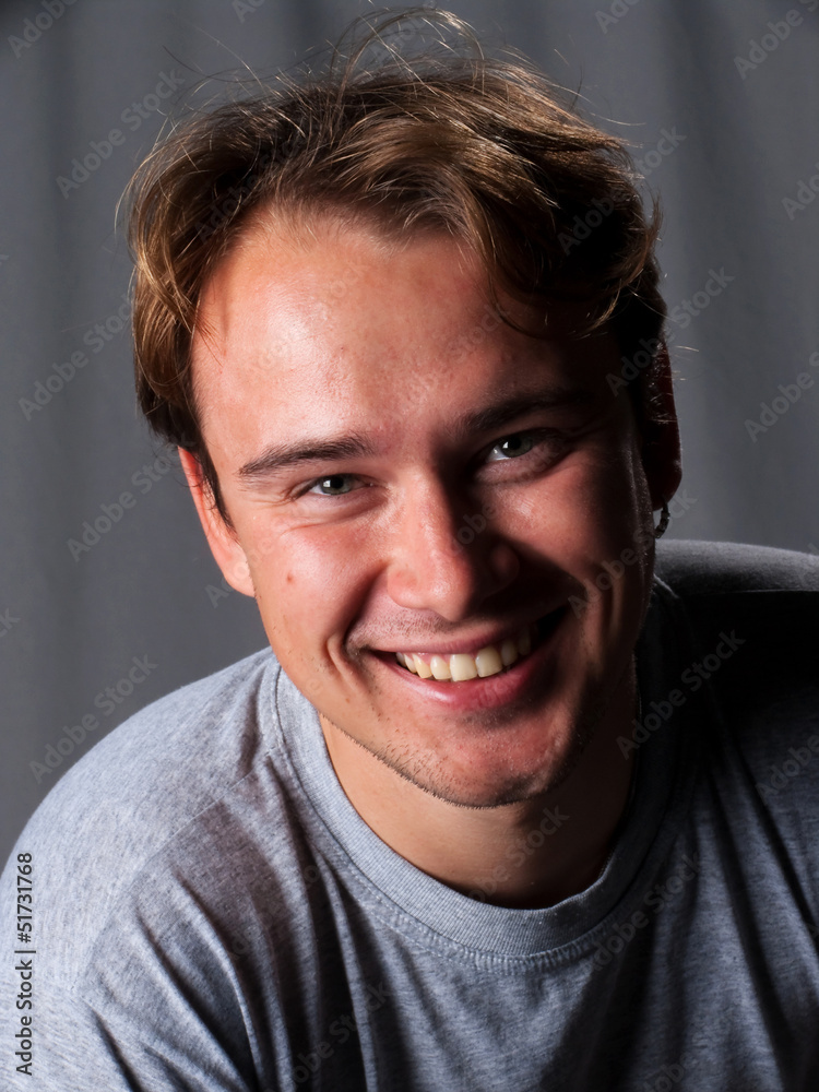 Obraz premium portrait of young handsome man