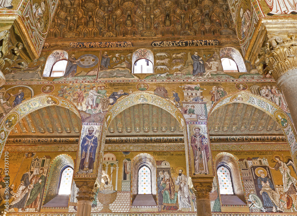 Palermo - Mosaic of Cappella Palatina