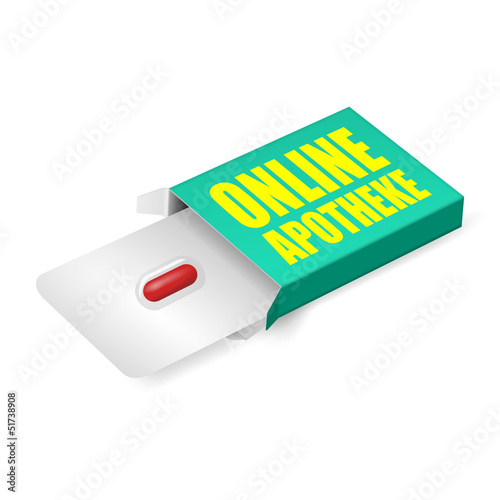 schachtel verpackung online-apotheke I