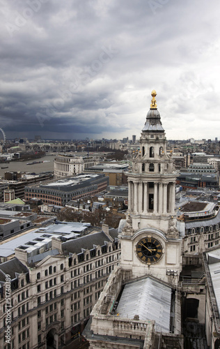 London panorama from St. Paul cathedral #51740389