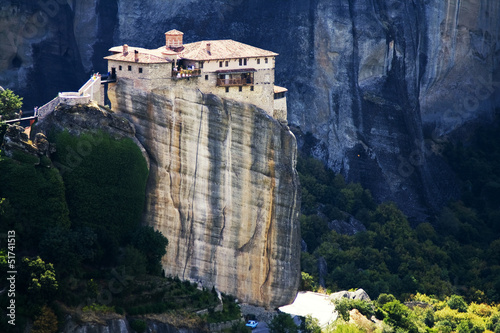 Meteora Monasteries in Trikala region, Greece photo