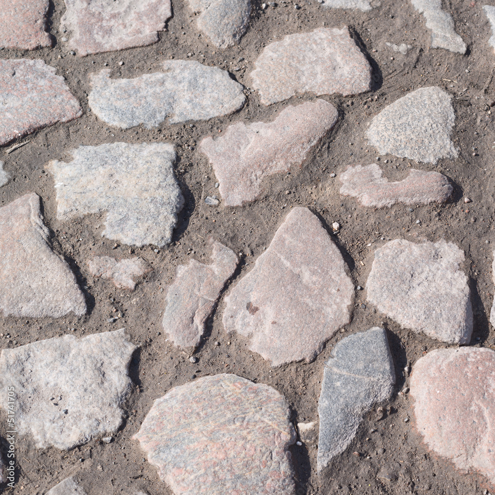 Fototapeta premium Paving stone surface as abstract background