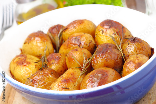baked potatoes - gebackene Kartoffeln photo