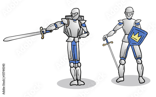 Blue soldier