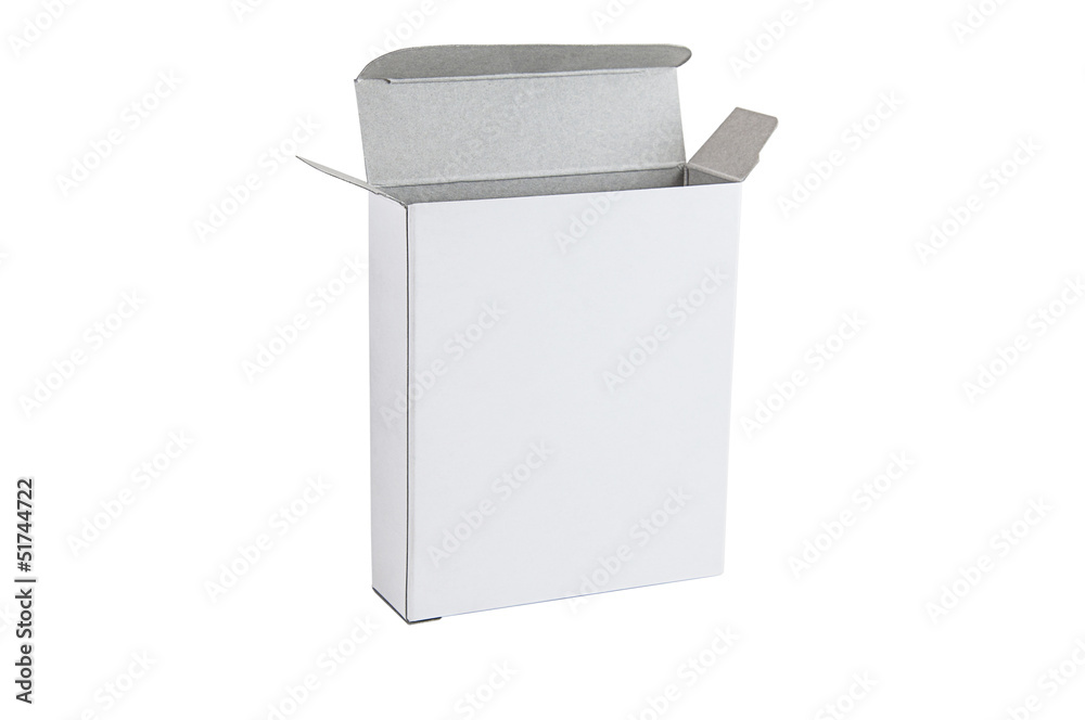 White box isolated White box isolated