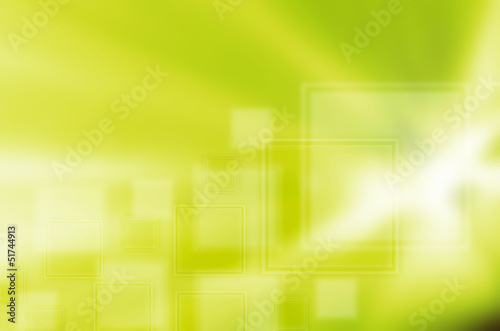 Abstract green with square background