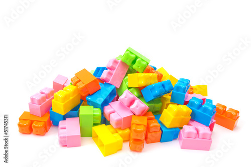 Plastic toy construction