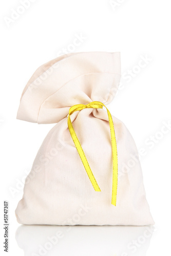 Small sack, isolated on white © Africa Studio