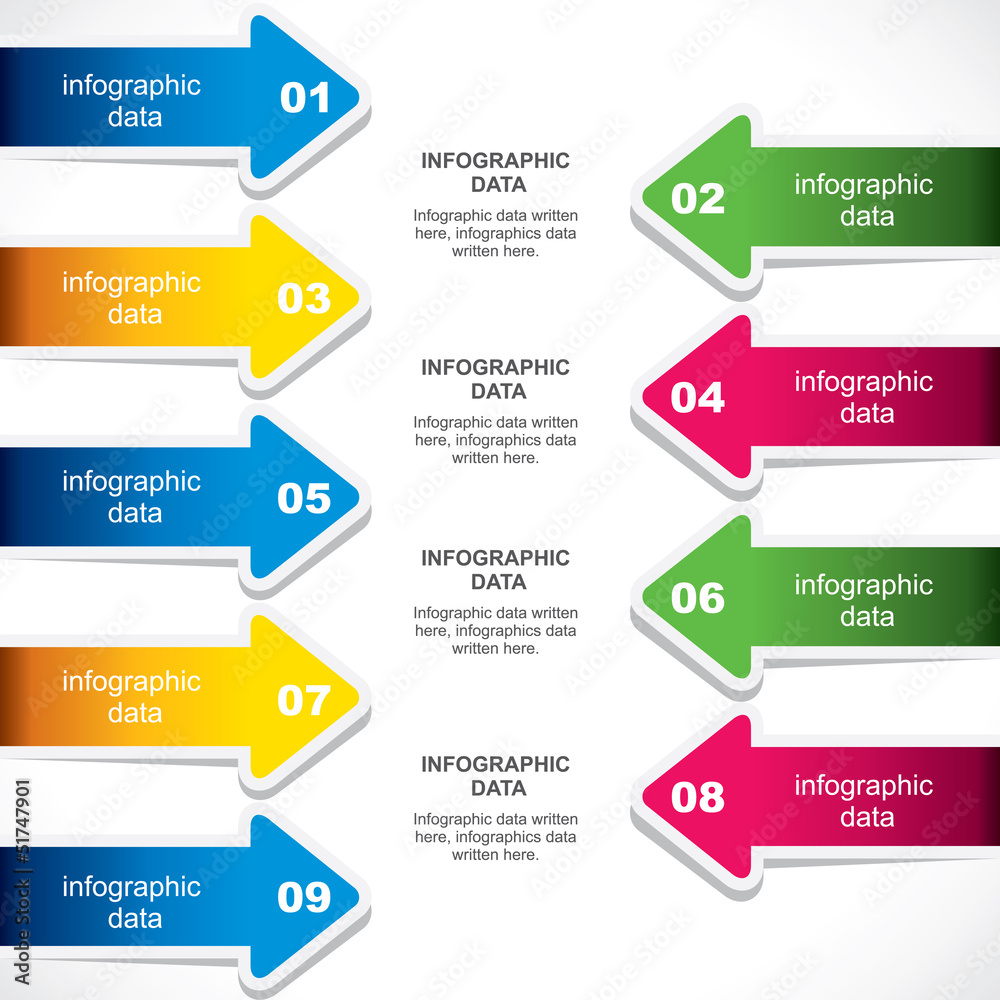 creative arrow infographic design creative arrow infographic design