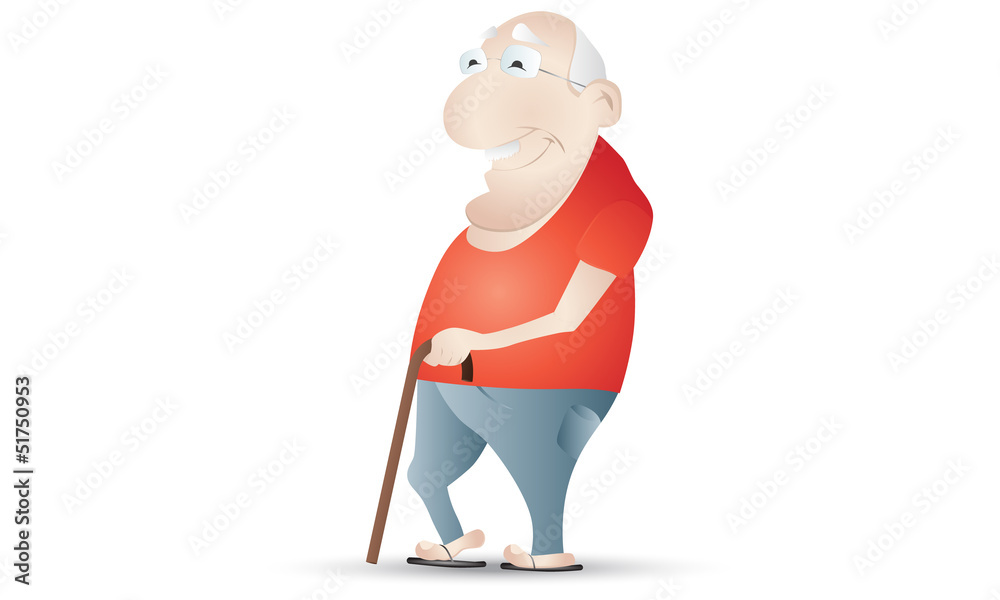 Fototapeta premium Old man