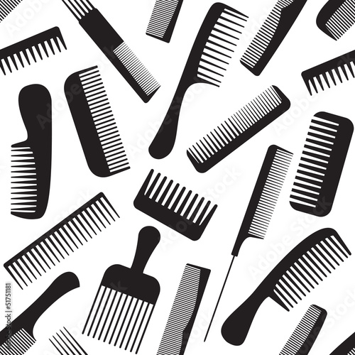 Combs seamless pattern