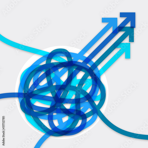 Arrows gather #Vector photo