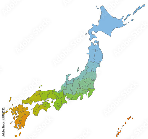 日本地図