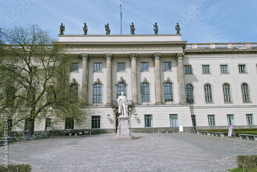 Bild auf Leinwand Humboldt University in Berlin