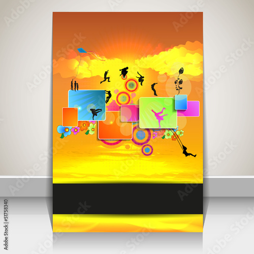 Party cover design