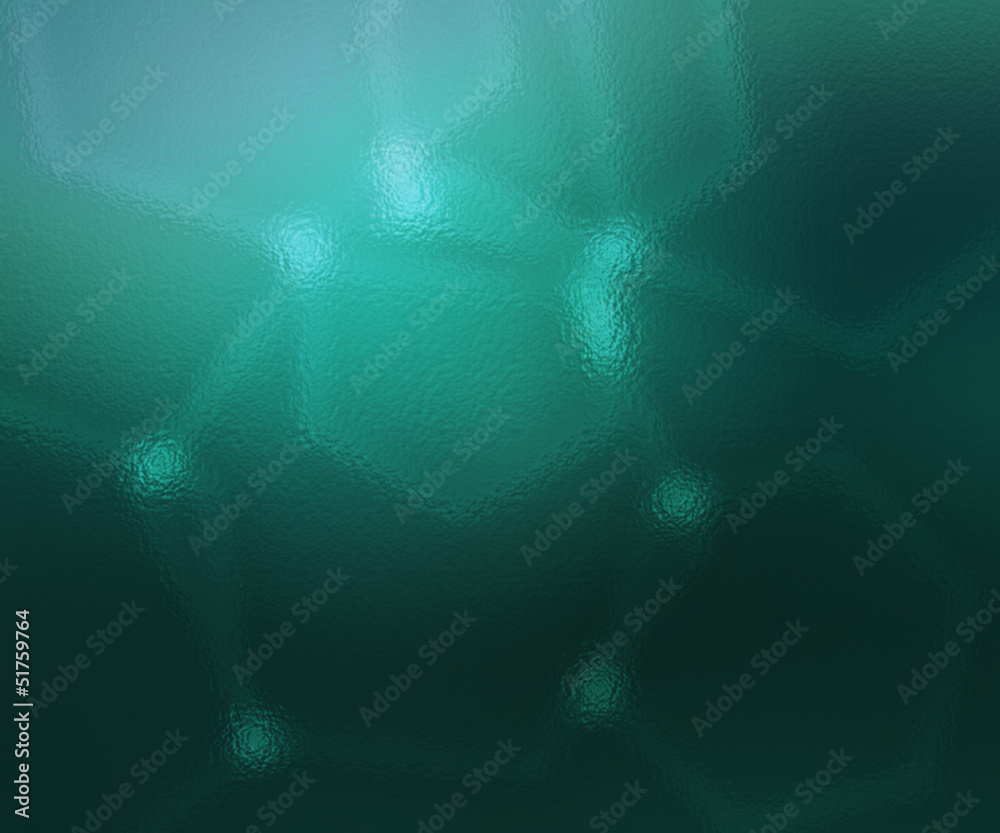 Teal Glass Blur Texture