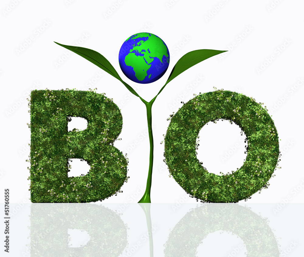 bio word with a plant and the world bio word with a plant and the world