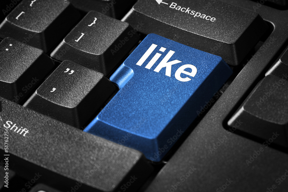 Keyboard with like Keyboard with like