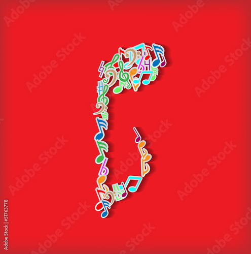 Abstract music background