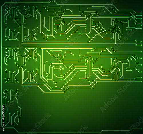 Circuit board background